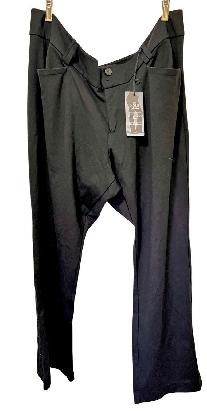 Torrid Plus Size The Noir Collection All Nighter Black Pant Size 24 (plus) NWT